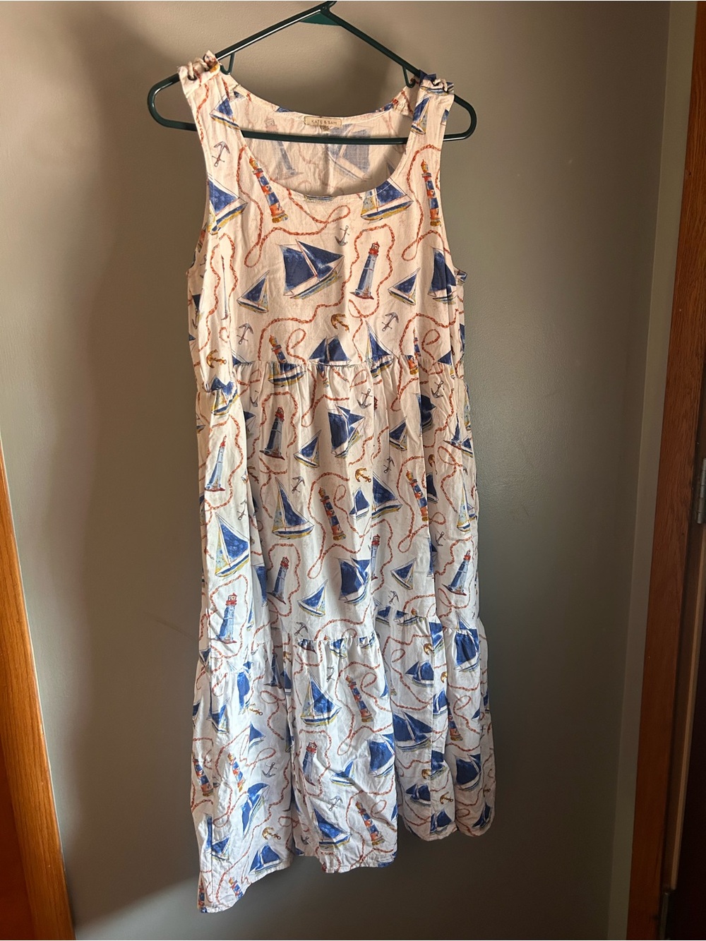 Nautical Print Sundress
